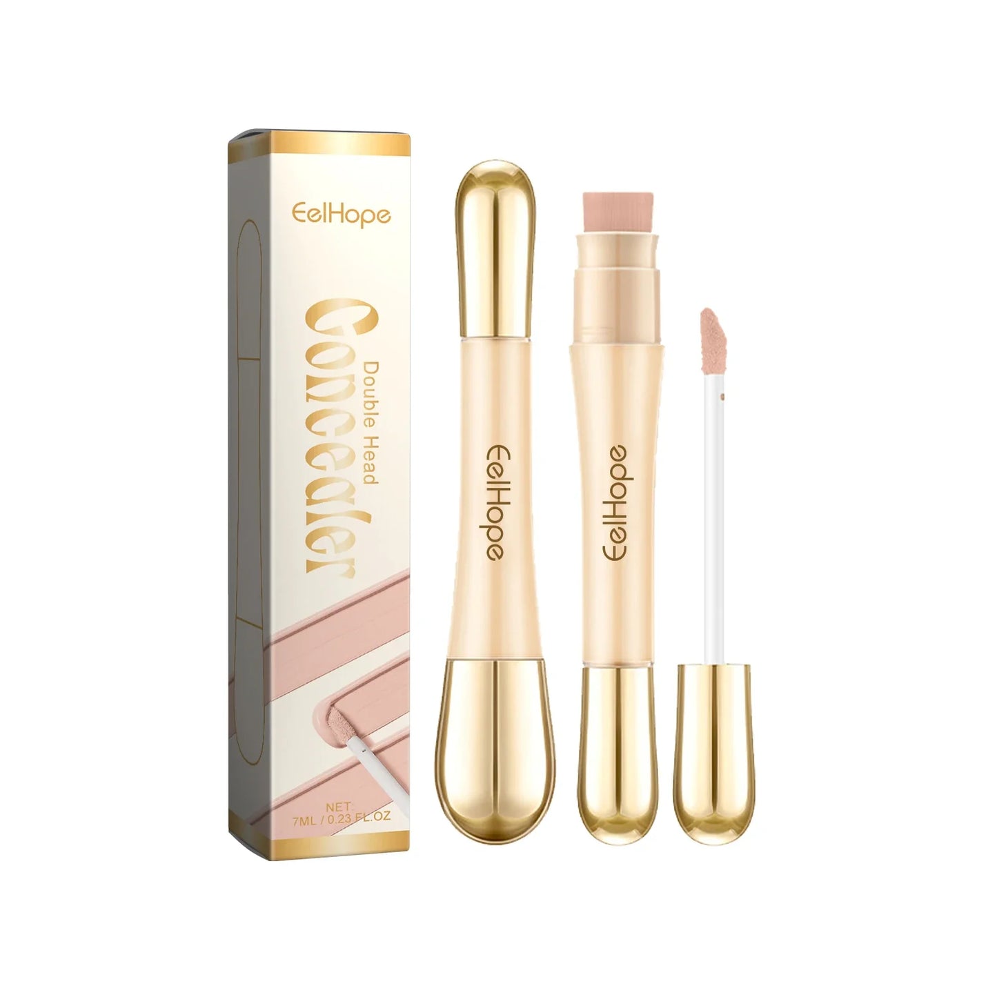 Eelhope Double Head Concealer – Waterproof & Moisturizing