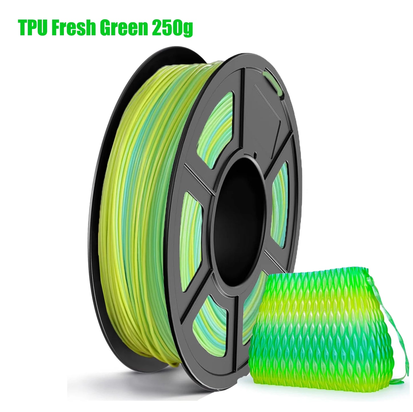 Color Changing Rainbow TPU Filament 95A – Flexible 3D Printing