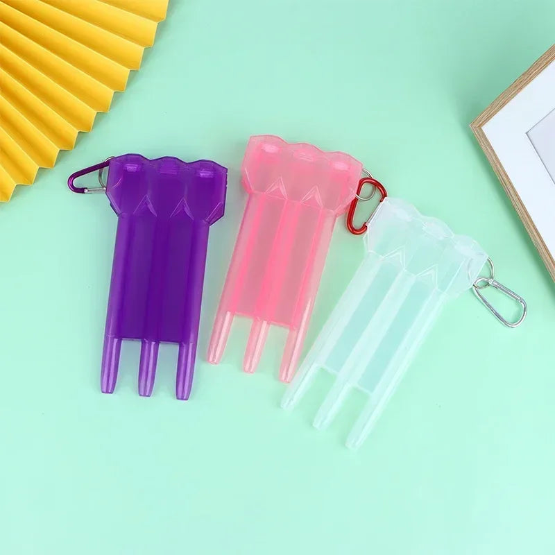 Portable Transparent Dart Box Case | Universal ABS Dart Holder Dart Storage Case Peaceful Pleasures Health and Wellness