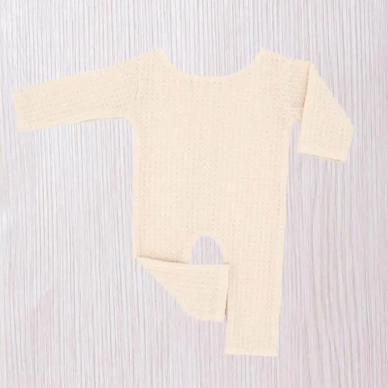 Newborn Knit Romper | Reversible Baby Photography Prop Jumpsuit