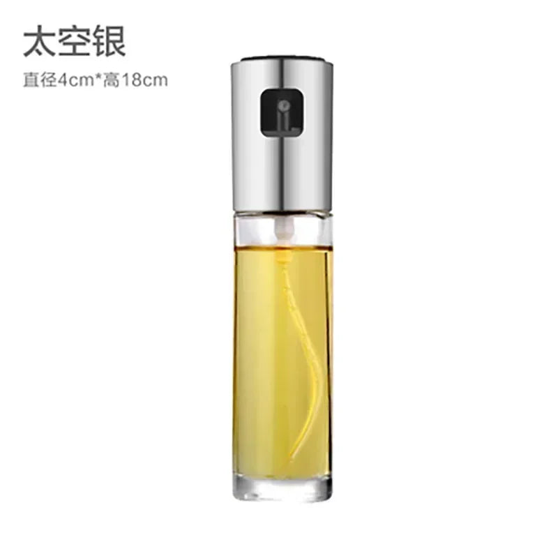 Kitchen Portable Spray Bottle Oil Sprayer Oiler Pot BBQ Barbecue