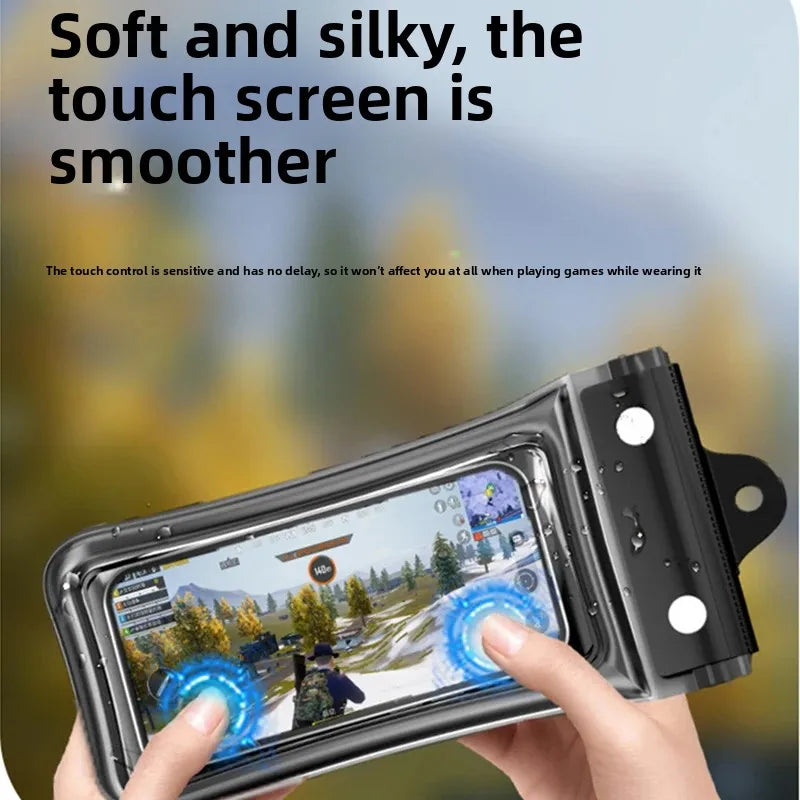 waterproof smartphone case cellphone pouch phone armbands and pouches waterproof phone bag floating phone case under water Peaceful Pleasures Health and Wellness
