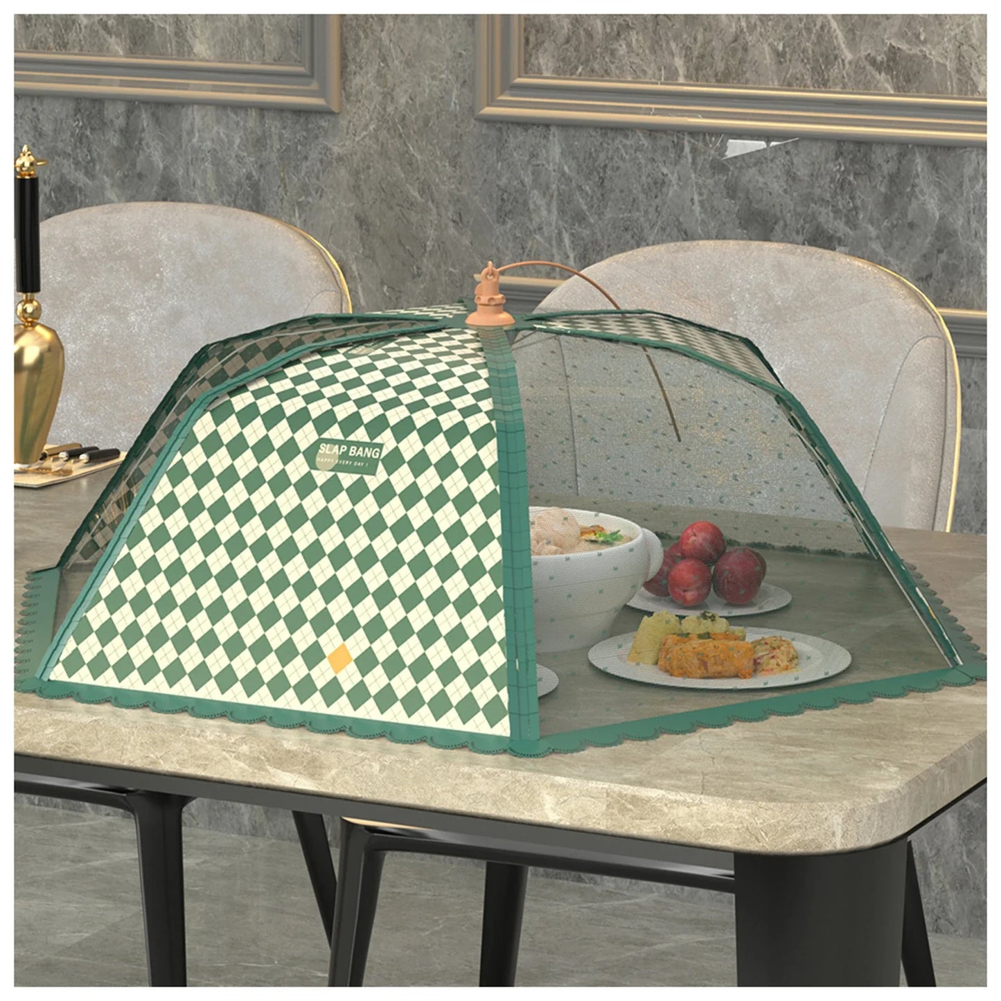 Foldable Mesh Food Cover Umbrella – Large Anti-Fly Tent