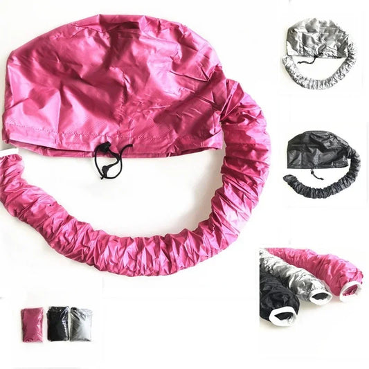 Soft Hair Drying Bonnet Cap Hood | Adjustable Blow Dryer Accessory Hair Drying Bonnet Peaceful Pleasures Health and Wellness