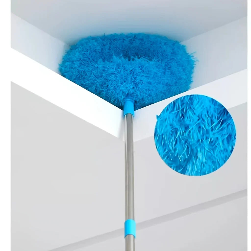Extendable Feather Duster – Anti-Static Ceiling Fan Cleaner