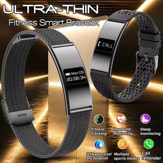 New Men Sports Smart Bracelet Heart Rate Fitness Tracker IPX8 Waterproof Smart Band Pedometer Call Reminder Smartwatches Women Peaceful Pleasures Health and Wellness