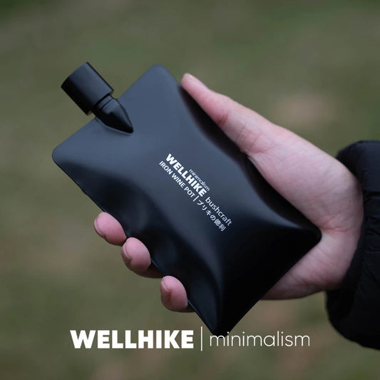 6oz Stainless Steel Flat Flask – Portable Camping Flask Portable Flat Flask Peaceful Pleasures Health and Wellness