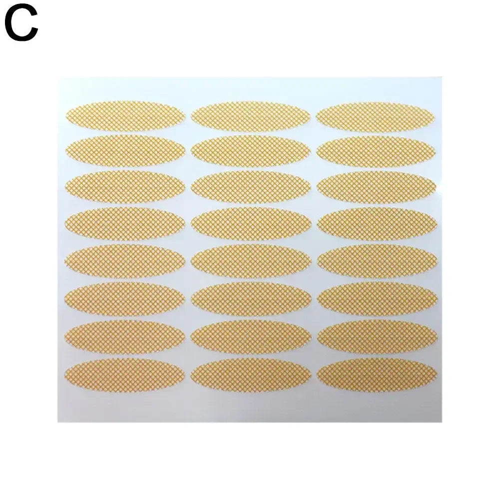 Invisible Lace Mesh Double Eyelid Tape – 48 Strips, Natural Look