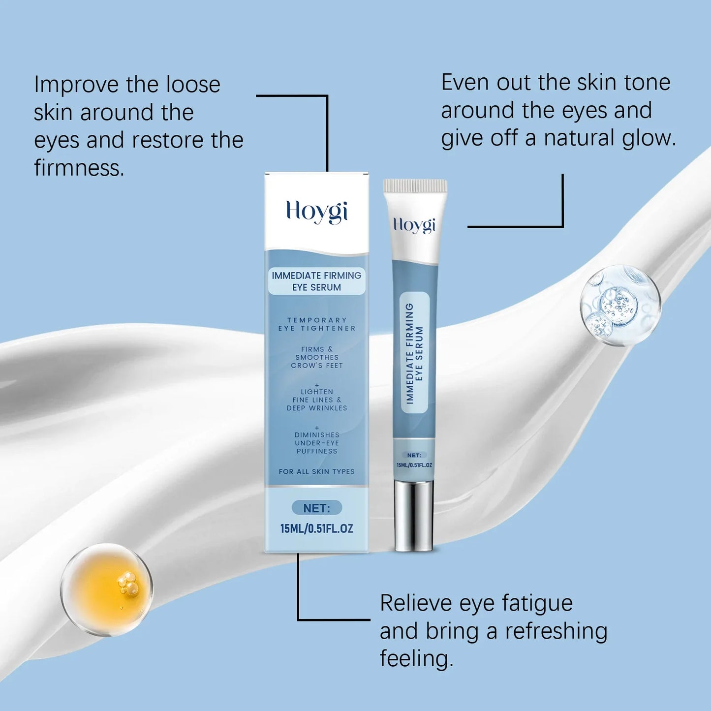 Hoygi Firming Eye Cream – Brighten, Firm & Moisturise Eyes