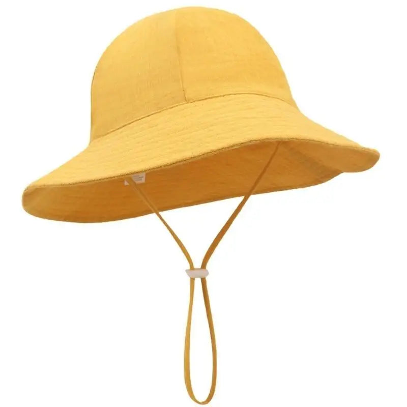 Baby Cotton Bucket Sun Hat UPF50+ | Infant Boys & Girls 6-12M
