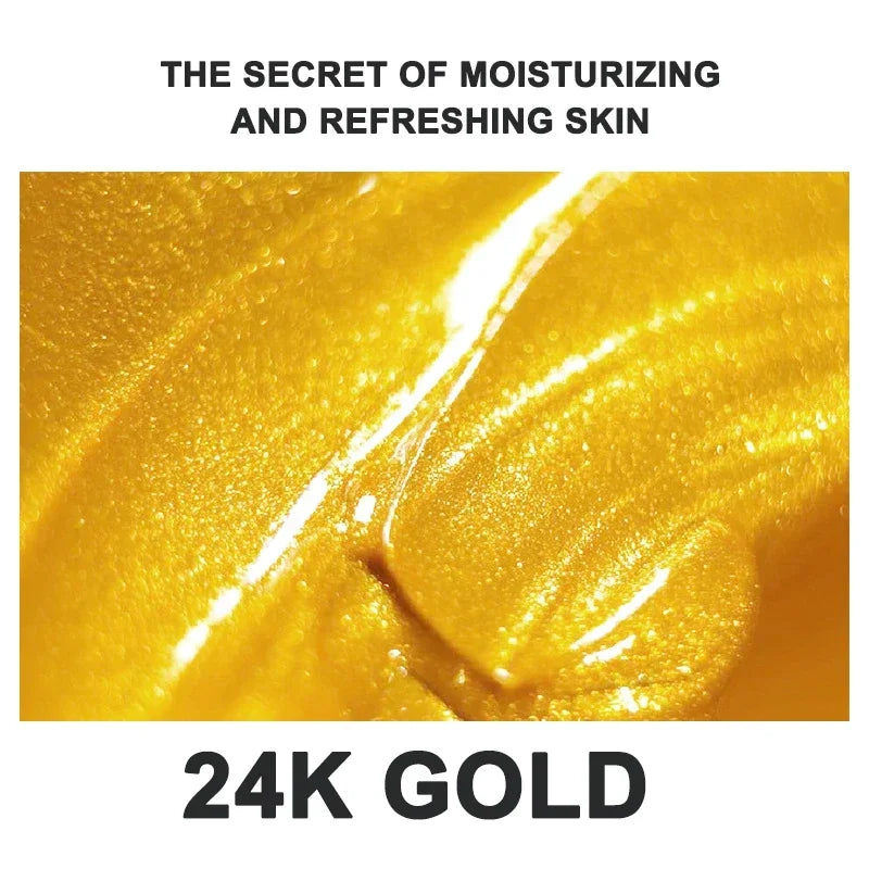 550ml 24K Gold Shower Gel – Moisturising Foam Body Wash