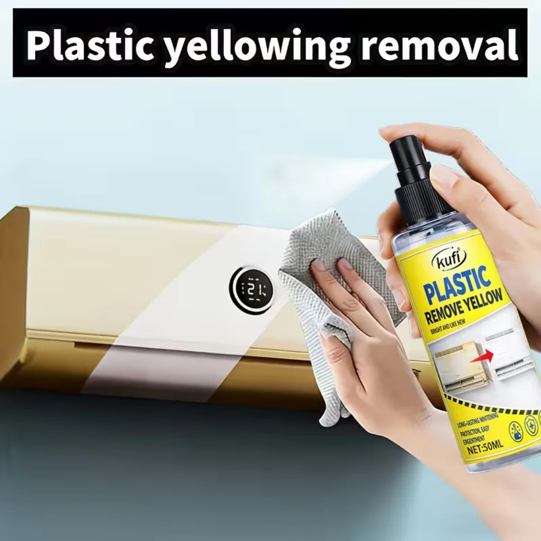 Plastic Yellowing Remover Spray – Restore Faded Plastic Fast