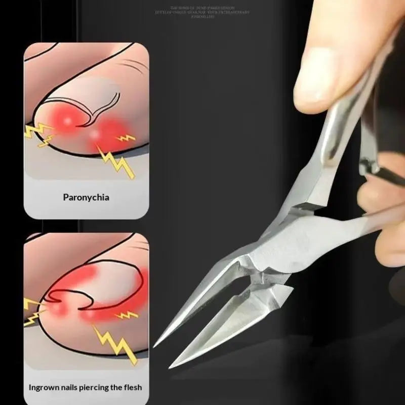 1Pcs Straight Blade Toenail Nail Clippers Trimming Thick Ingrown Toenails Rhinestone Remover Gem Clipper Manicure Nail Tools Peaceful Pleasures Health and Wellness
