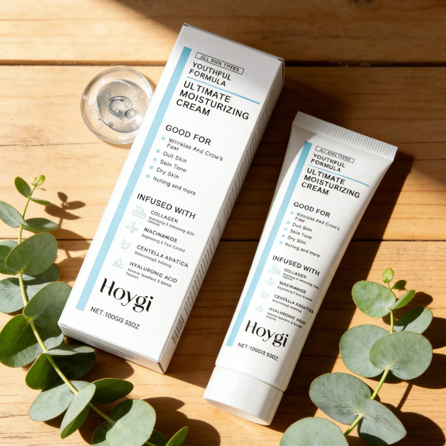 Hoygi Anti-Aging Moisturizing Cream – Hyaluronic Acid & Collagen