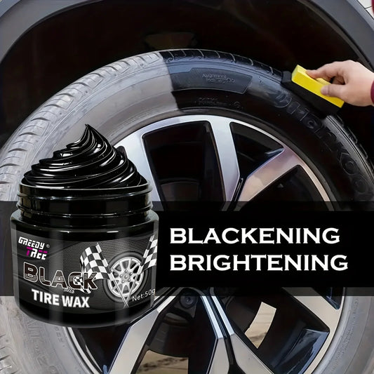 Car Tire Shine Wax – Gloss Enhancer & Plastic Protector Tire Shine Wax Oasis Select 50 ML