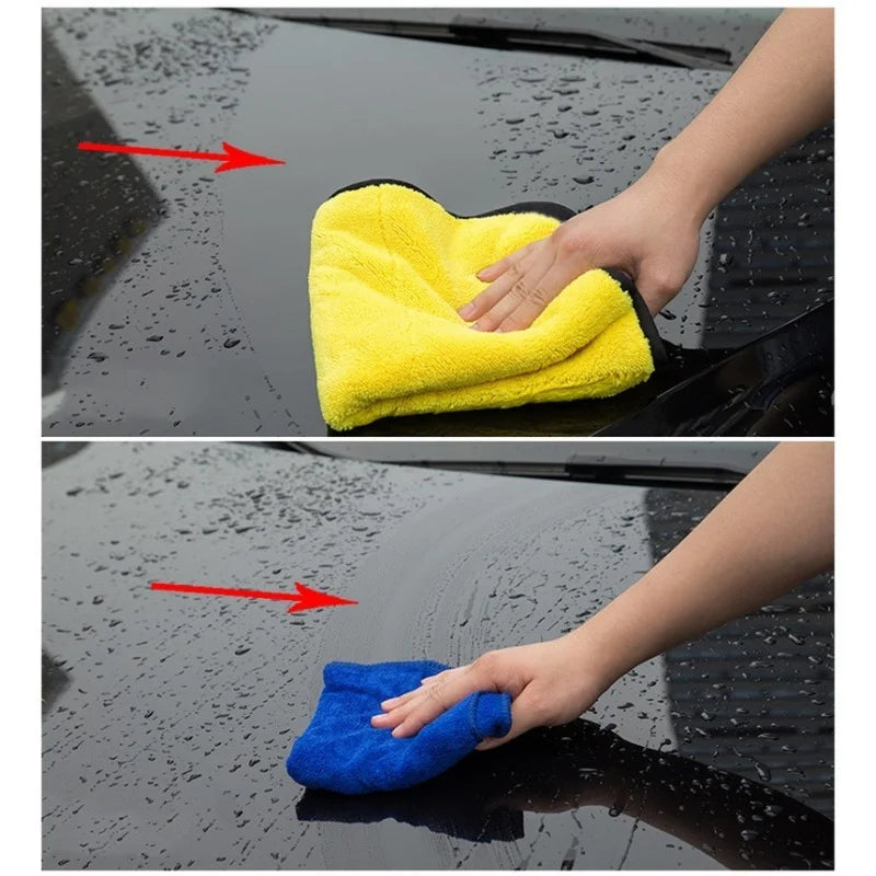 Car Wash Microfiber Towels – Absorbent Polishing Cloths