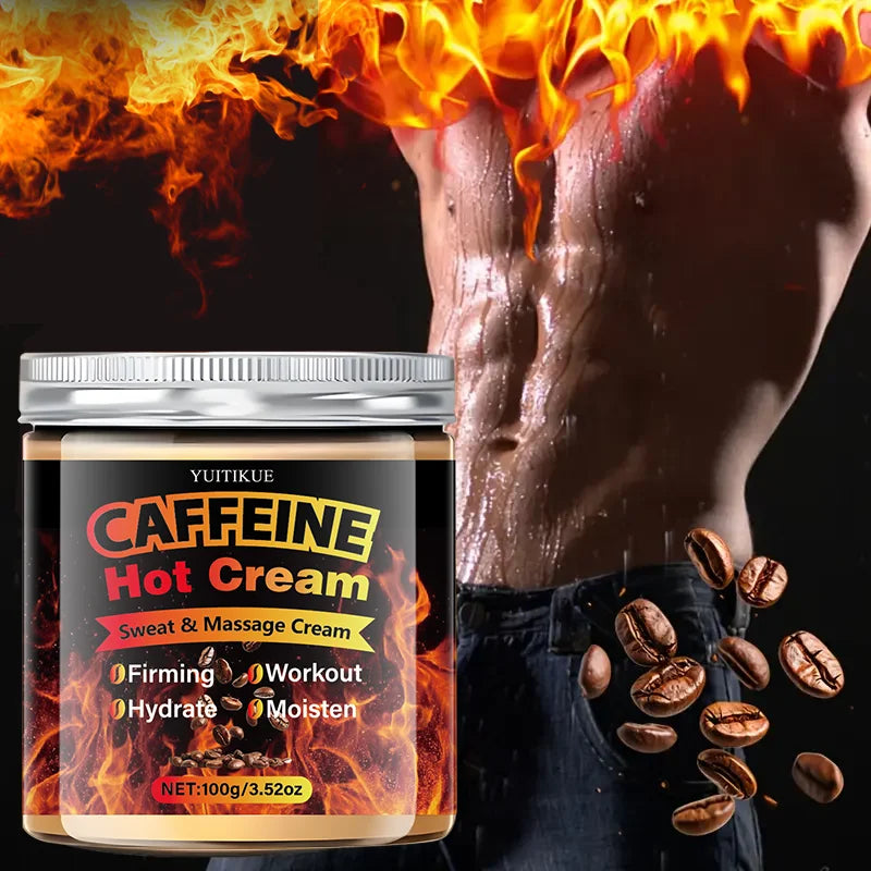 YUITIKUE Caffeine Hot Cream 100g | Thermogenic Body Sculpting