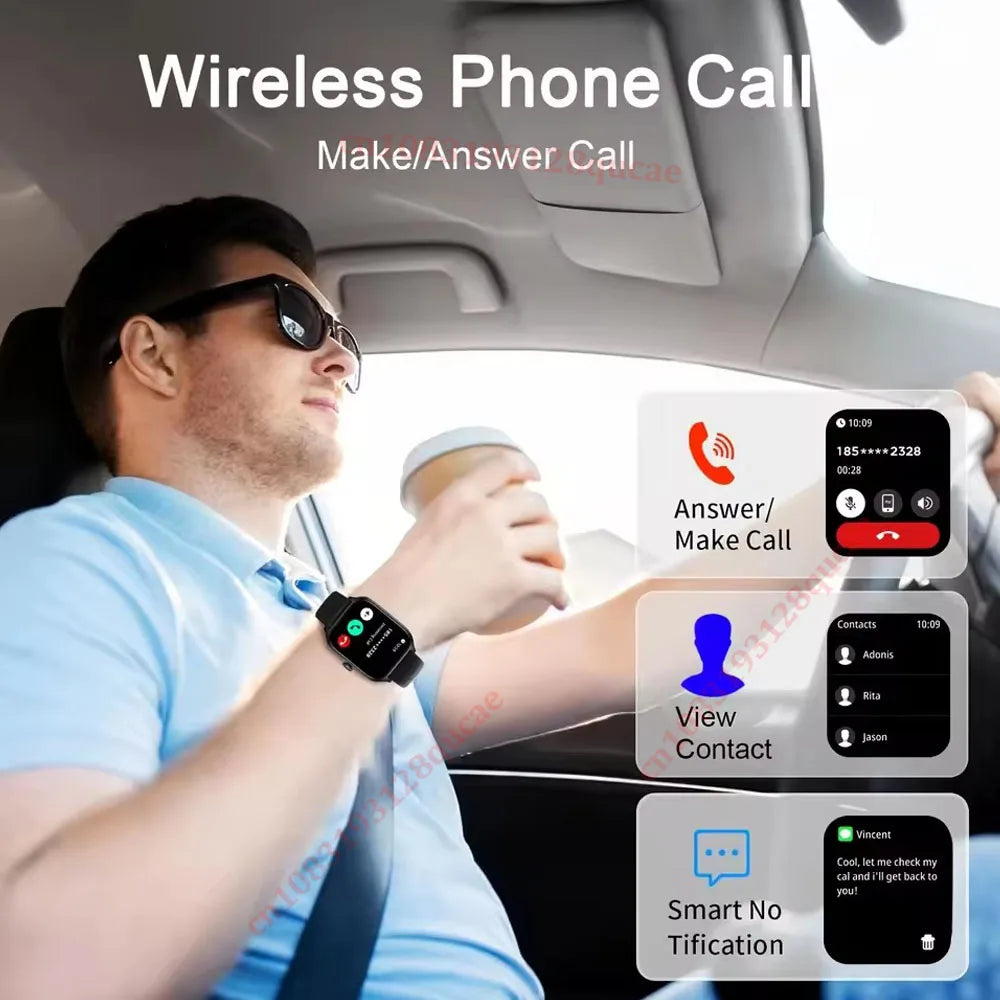 Ola Esporte 2.01" Smartwatch – Bluetooth Calls & Fitness Tracker