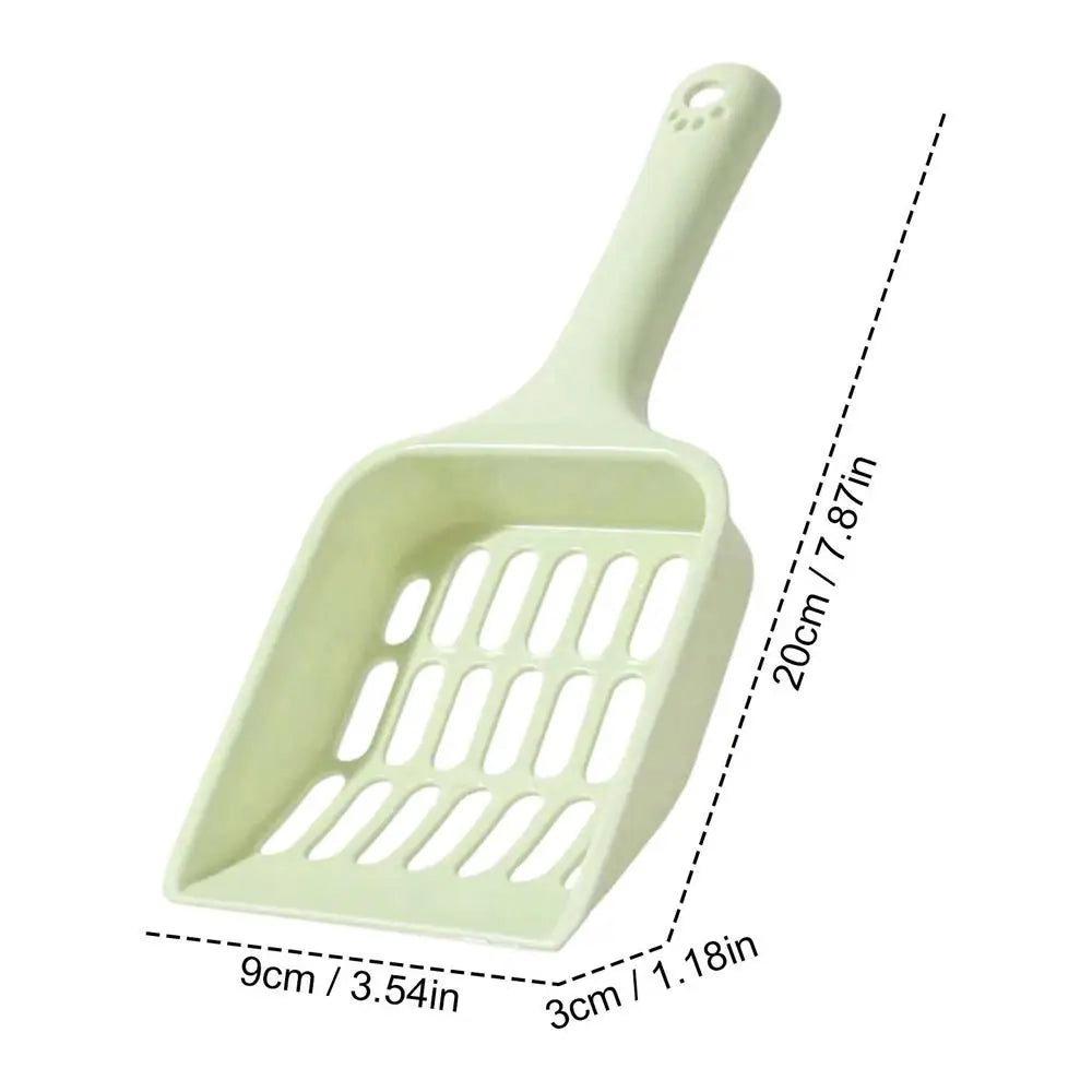 Cat Litter Scoop – Candy Color Sifting Shovel & Ergonomic Handle