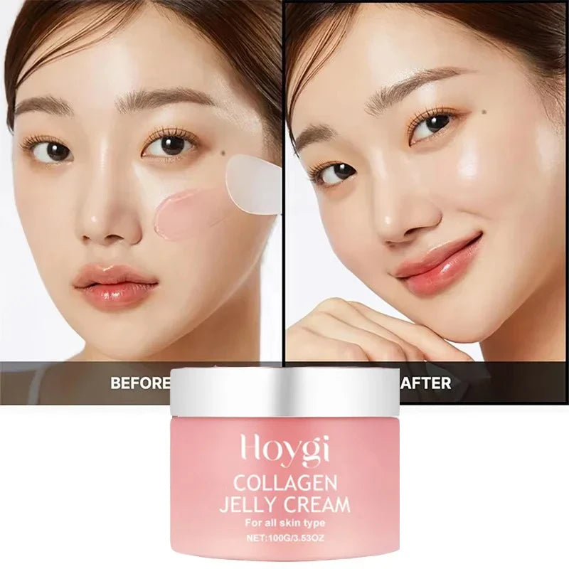 Collagen Jelly Cream Niacinamide And Hydrolyzed Collagen Strengthen The Skin Barrier Lasting Moisturizing Brightening Skin Care Peaceful Pleasures Health and Wellness