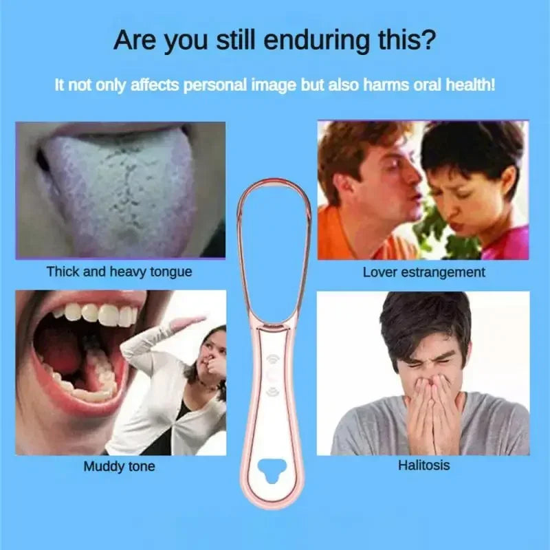 Reusable Tongue Scraper – BPA-Free Food Grade Plastic