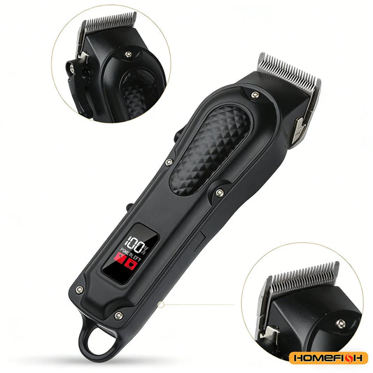 Professional USB Rechargeable Hair Clipper & Beard Trimmer, Cordless, Ideal Gift For Men Peaceful Pleasures Health and Wellness