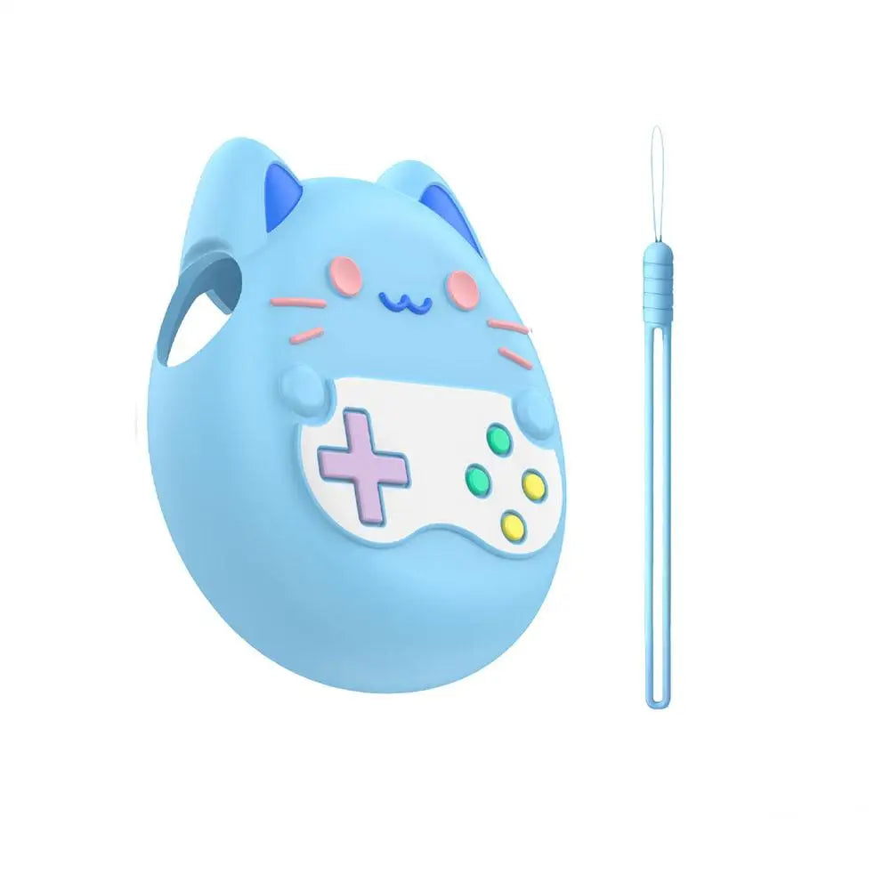 For Tamagotchi Paradise Silicone Case Anti Collision Anti Scratch With Lanyard/ Protective Film For Tamagotchi Paradise Accessor Peaceful Pleasures Health and Wellness C