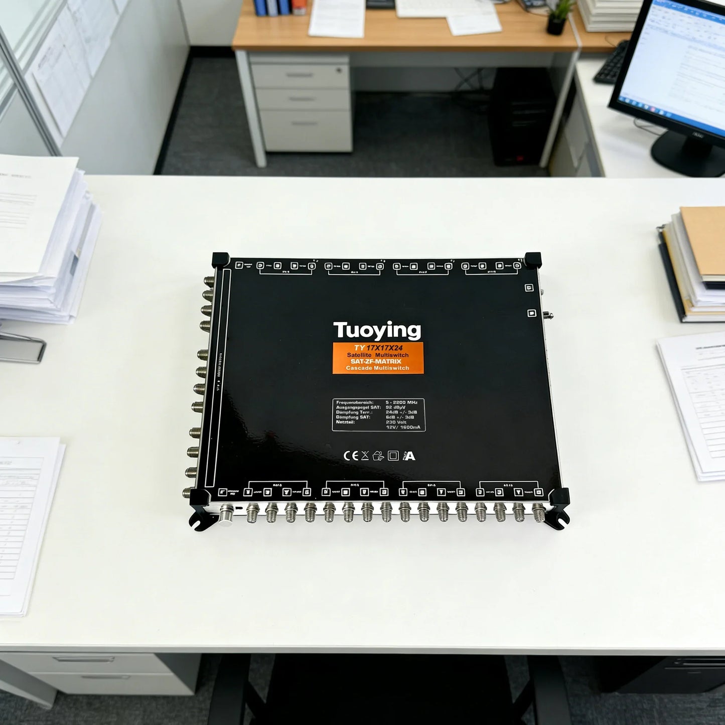 17×17×24 Cascade Satellite Multiswitch | CE Certified