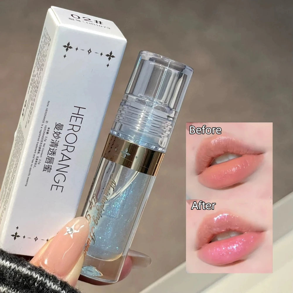 Glitter Lip Gloss – Shimmery Moisturizing Plumping Lip Glaze