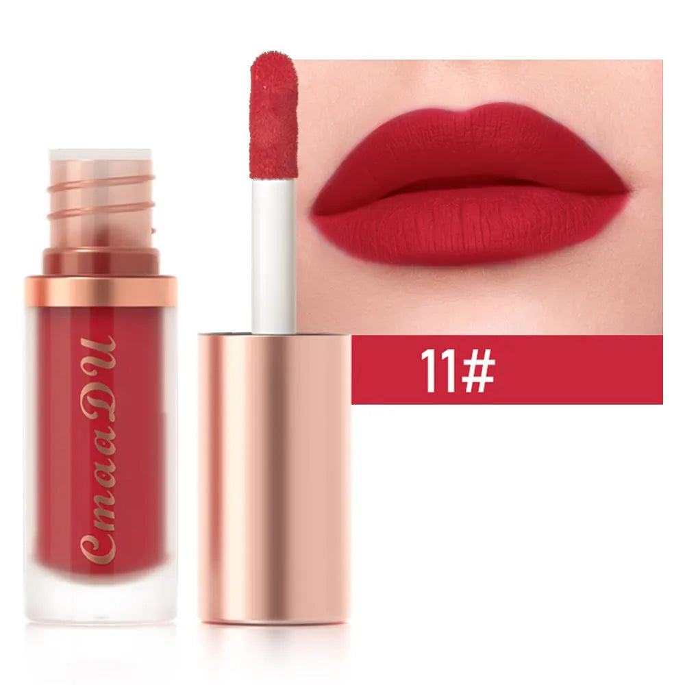 Cmaadu Matte Velvet Lip Gloss – Waterproof Long-Lasting Lipstick