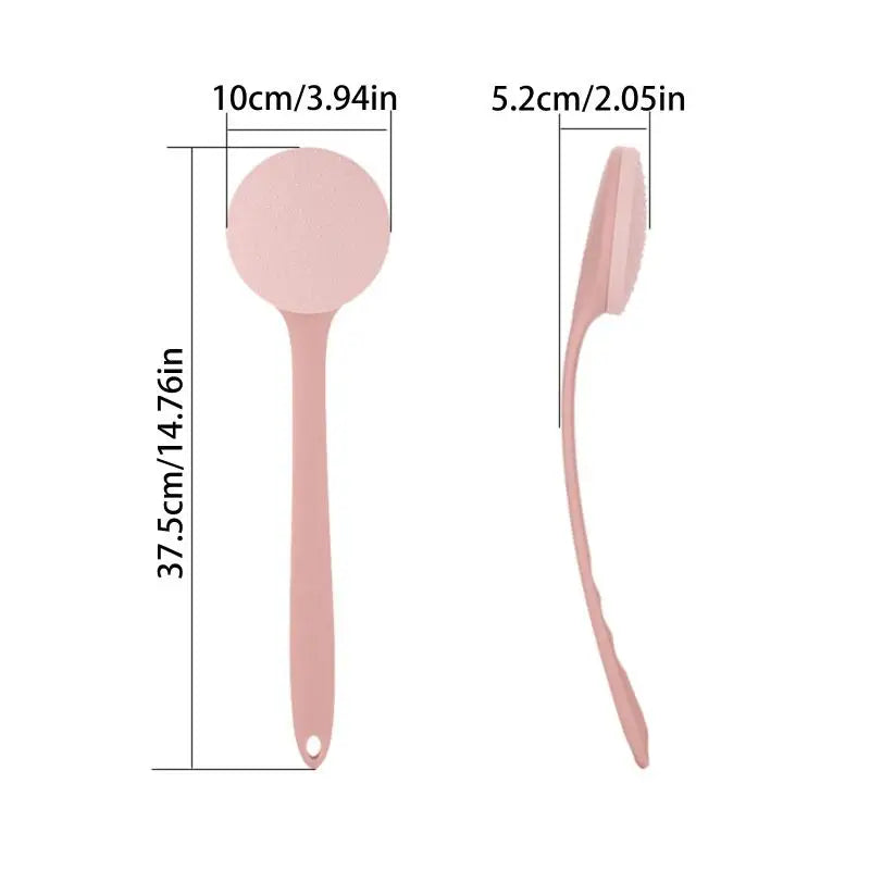 Multi-Function Lotion Sunscreen Ointment Applicator Long Handle Body Cleaner Shower Brush Free Sunscreen Back Applicator Peaceful Pleasures Health and Wellness