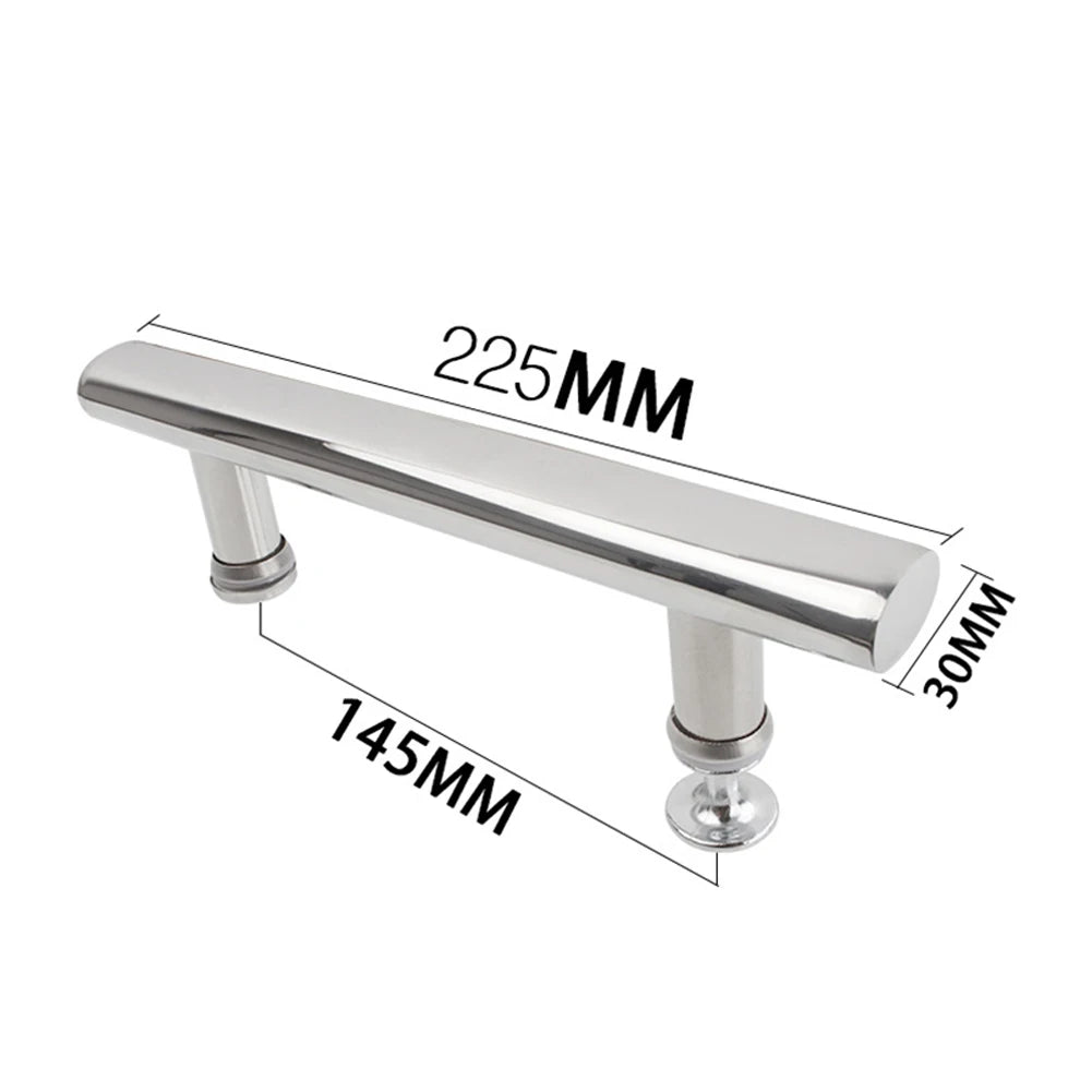 Chrome Shower Door Handle Knob Enclosures Hole Distance