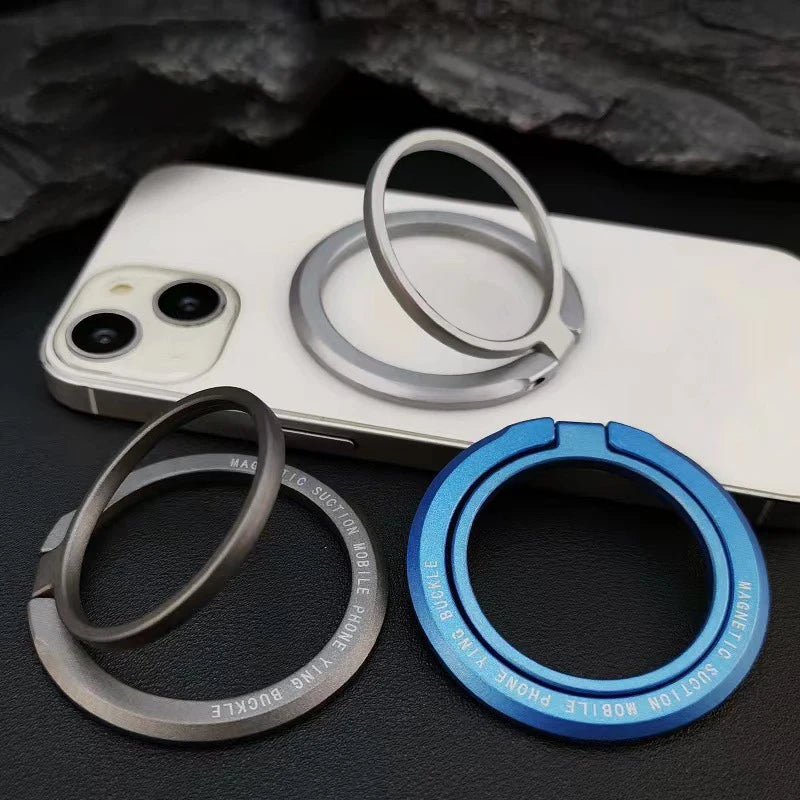 Magnetic Finger Ring Holder & Stand for MagSafe iPhone
