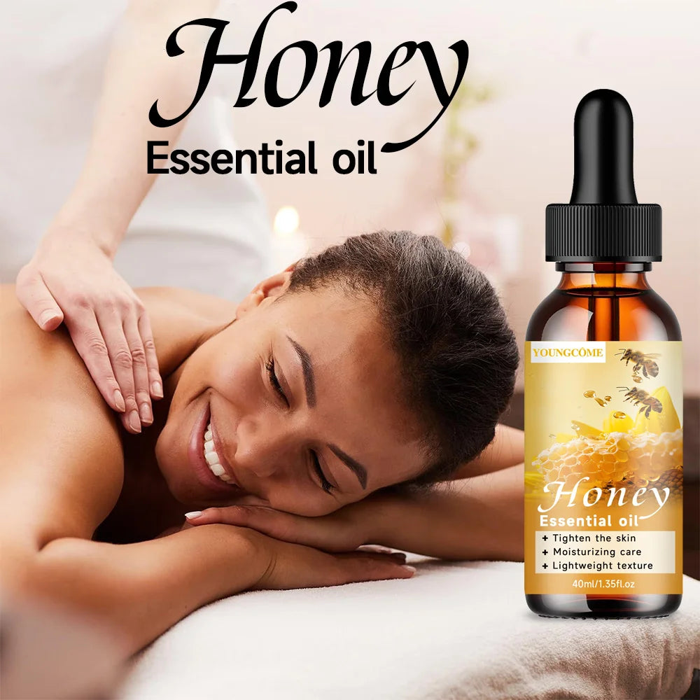 Honey Essential Oil Skin Care and Massage Essential Oil Base Oil Aromatherapy Essential Oil Suitable for All Skin Peaceful Pleasures Health and Wellness