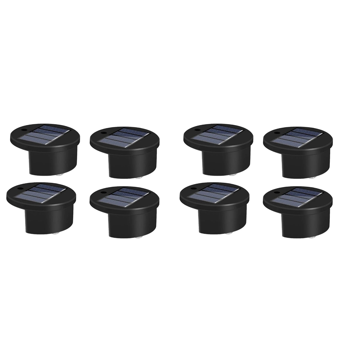 Solar Pool Edge Lights 8-Pack | Color-Changing Wireless Deck