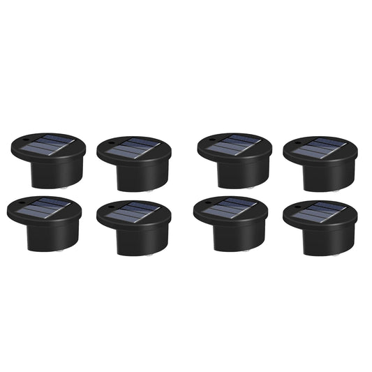Solar Pool Edge Lights 8-Pack | Color-Changing Wireless Deck Solar Pool Deck Lights Peaceful Pleasures Health and Wellness Default Title