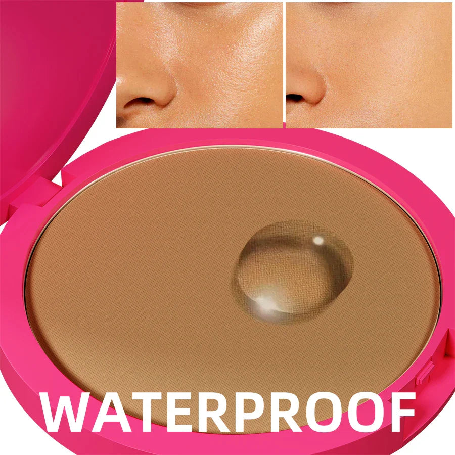 KAFURUX Matte Pressed Powder – Oil Control & Full Coverage