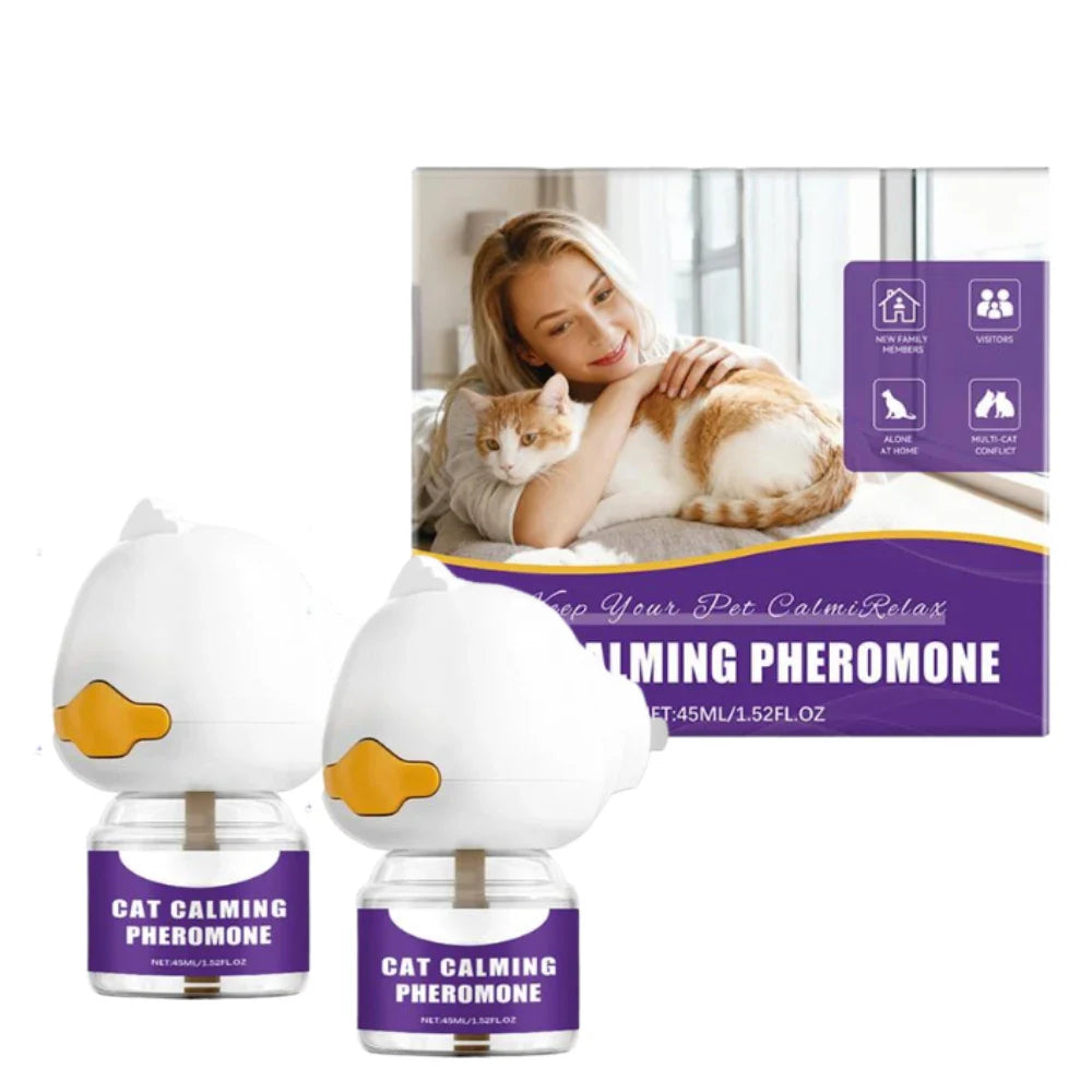 Cat Calming Pheromone Plug-In Diffuser 45ml – Stress Relief