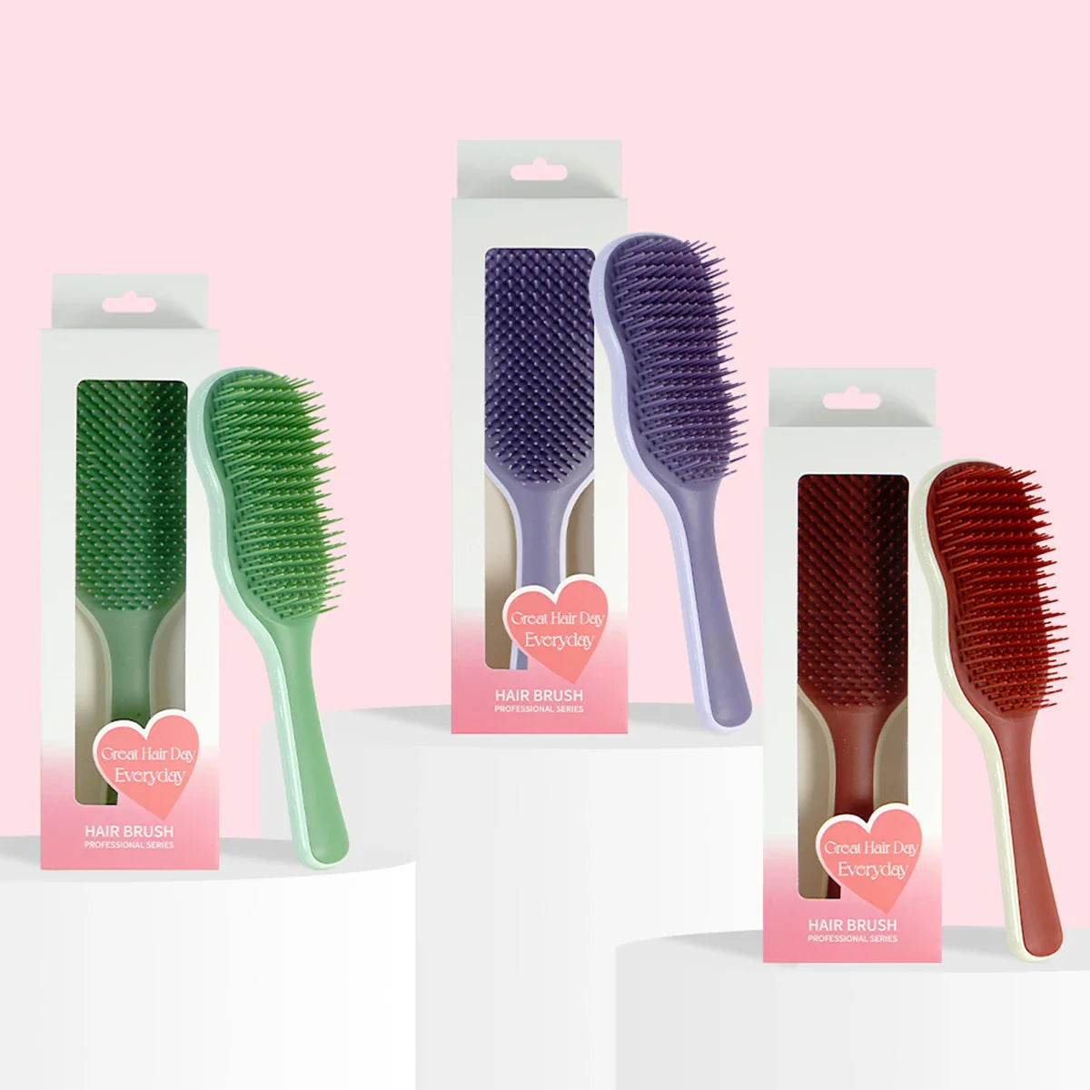 Professional Detangling Hair Brush – Ergonomic, All Hair Types