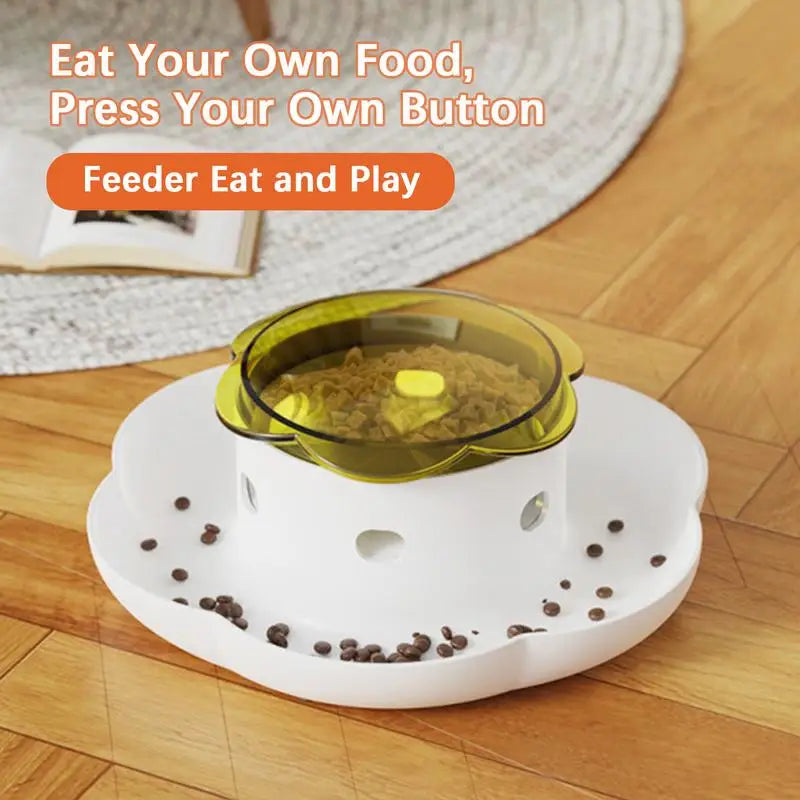 Dog Puzzle Slow Feeder – Interactive Treat Dispenser Bowl