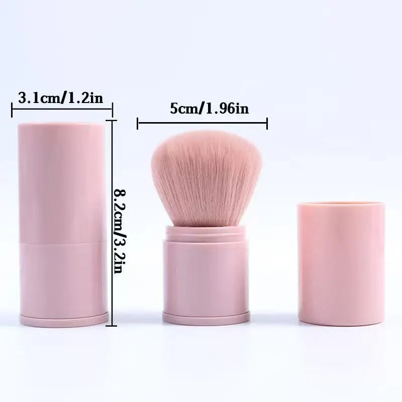 Extendable Travel Makeup Brush – Powder & Blush On-the-Go