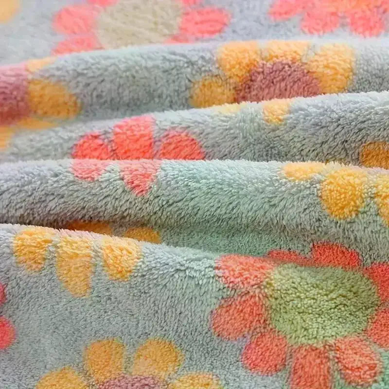 Coral Microfiber Dishcloths | Sunflower Kitchen Cleaning Cloths 5pk