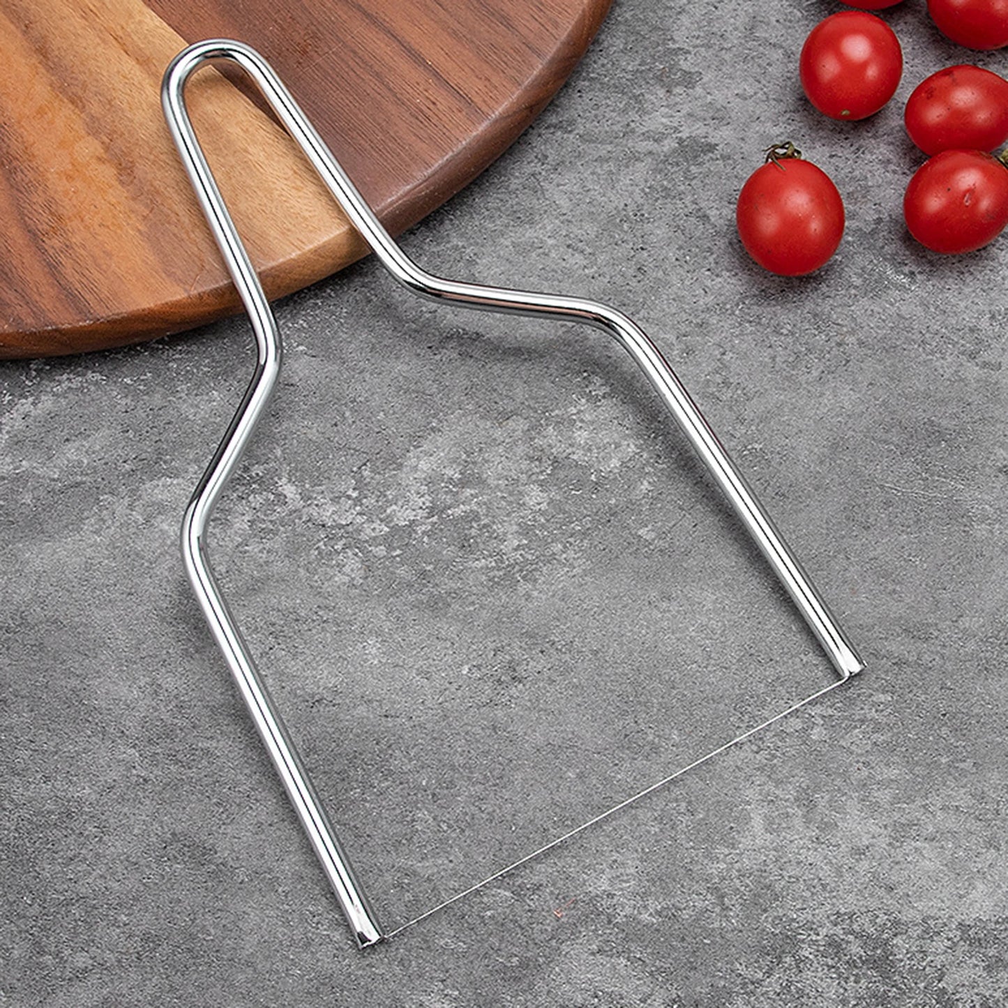 Stainless Steel Cheese Cutter Multipurpose Block Cheese Slicer Kitchen Tools Suitable for Smooth and Even Slices Peaceful Pleasures Health and Wellness