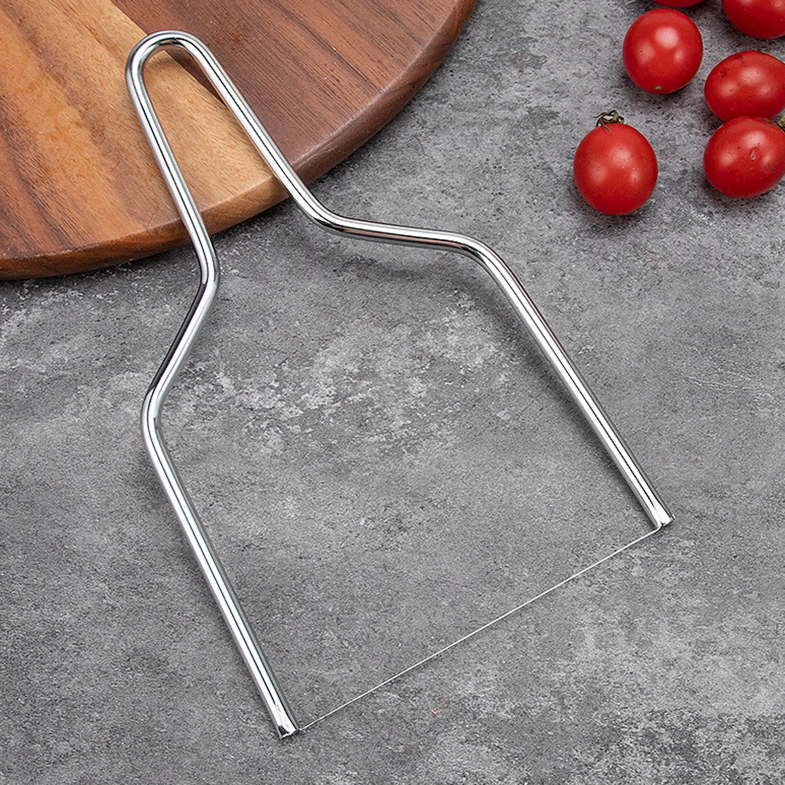 Stainless Steel Cheese Cutter Multipurpose Block Cheese Slicer Kitchen Tools Suitable for Smooth and Even Slices Peaceful Pleasures Health and Wellness