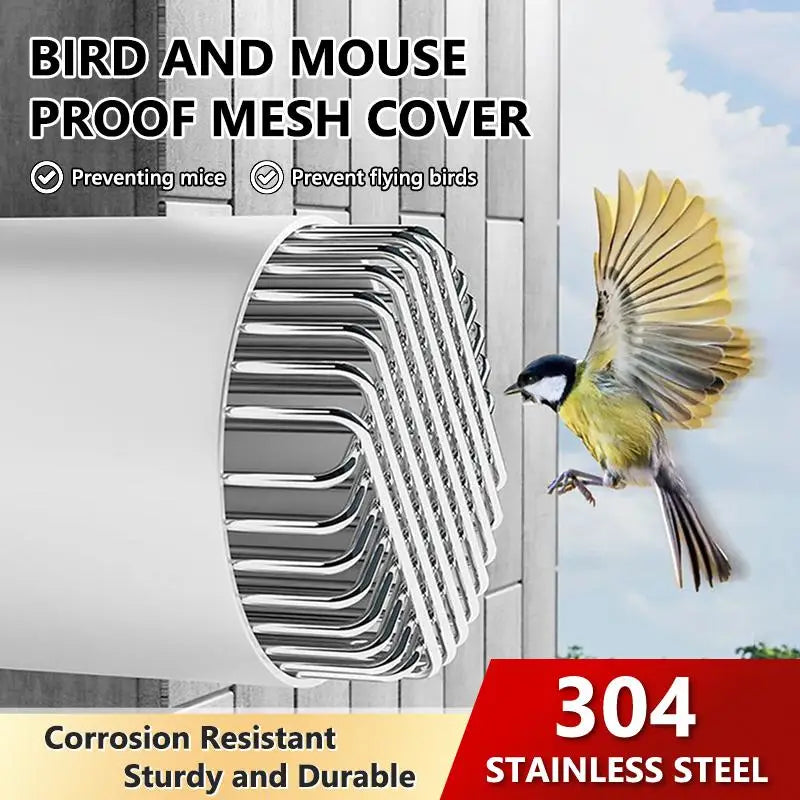 New Anti-Blocking Mesh Cover Garden Outdoor Round Rooftop Gutter Guard Stainless Steel Roof Floor Drain Balcony Drainage Ditch Peaceful Pleasures Health and Wellness