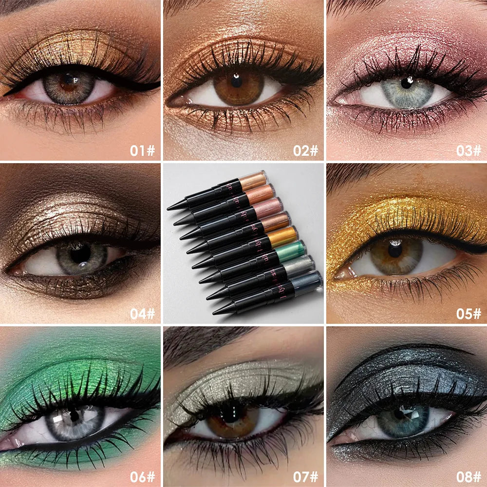 2-in-1 Glitter Metallic Liquid Eyeshadow & Eyeliner Pen
