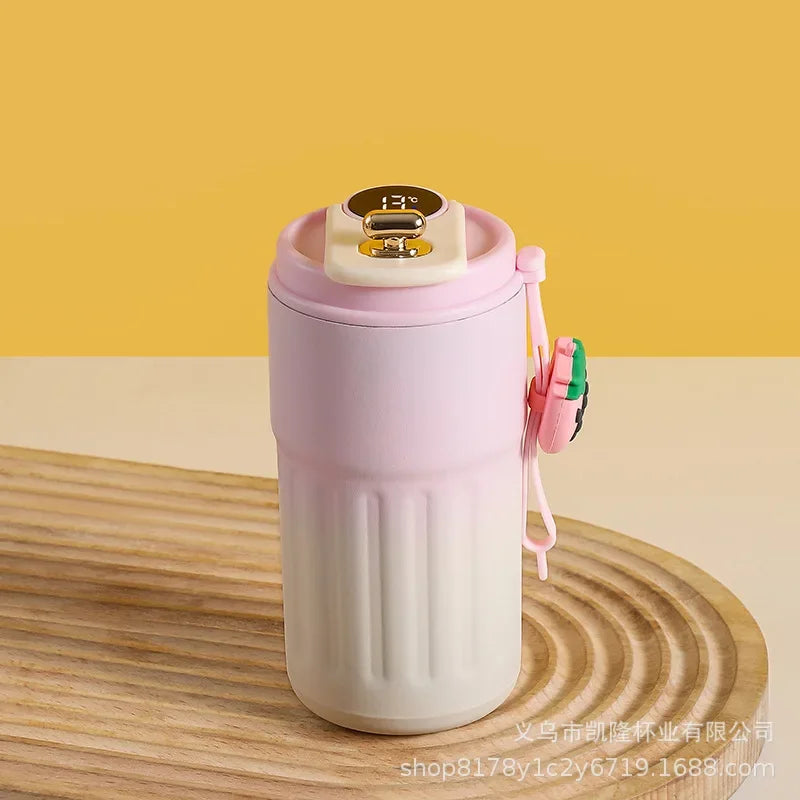316 Stainless Steel Vacuum Thermos Tumbler | Temperature Display 450ml