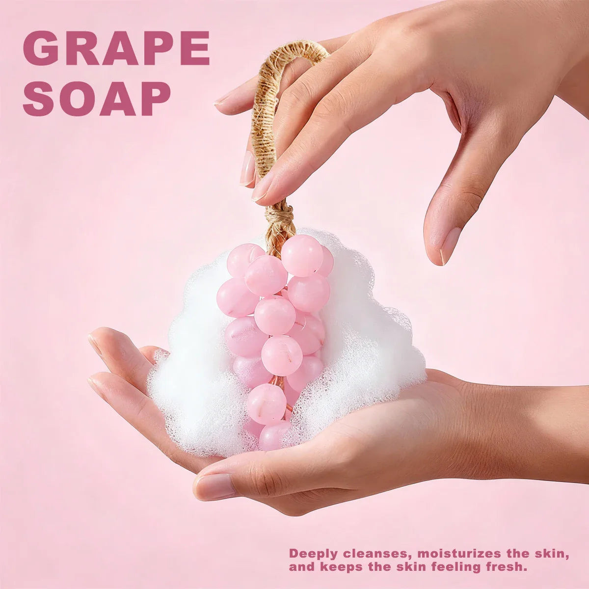 Organic Grape Seed Oil Soap – Cleansing & Moisturizing Bar