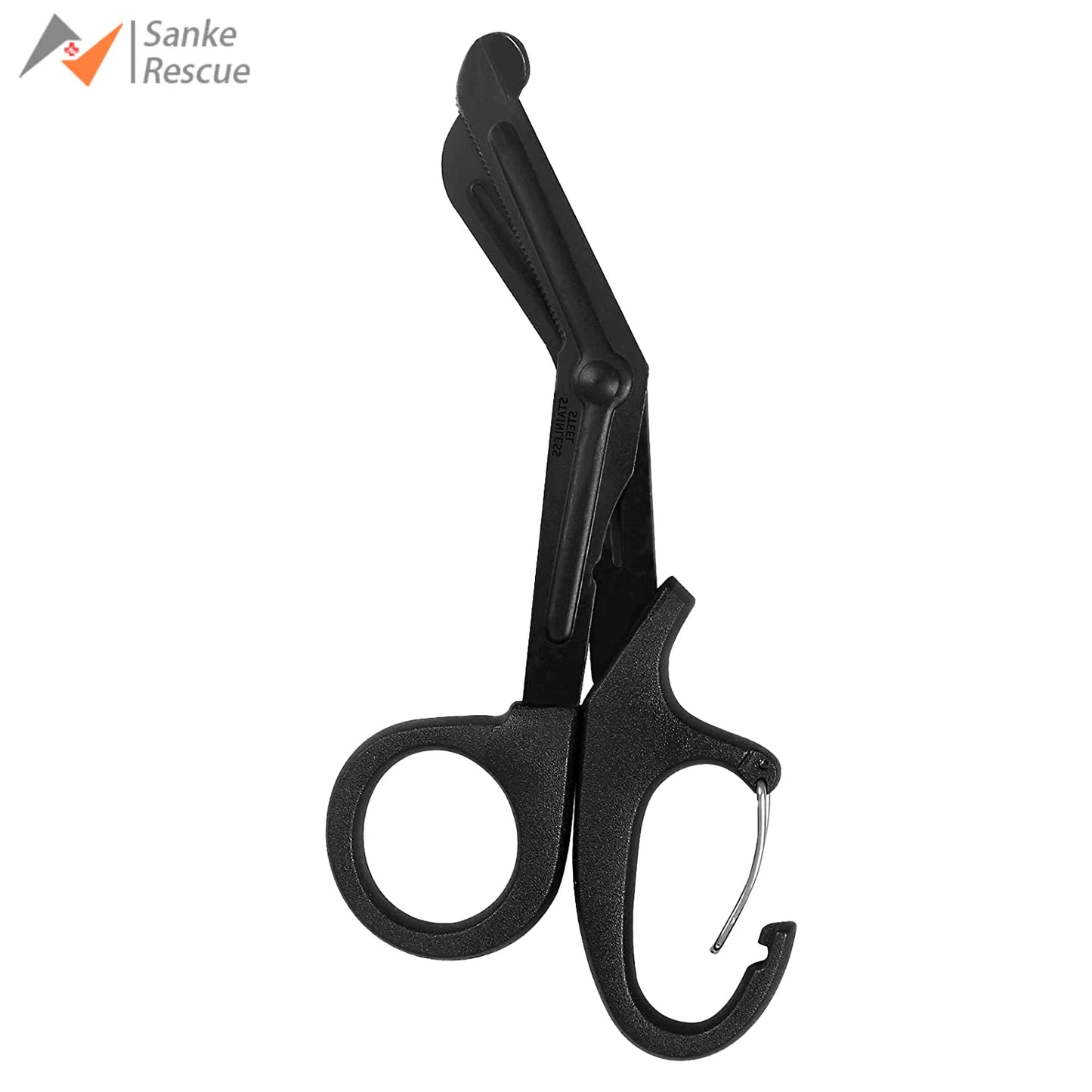 Trauma Shears Stainless Steel Medical Scissors, Bandage Scissors with Carabiner, Nursing Surgical urses,Doctors,Nursing EMT EMS Peaceful Pleasures Health and Wellness 1pcs
