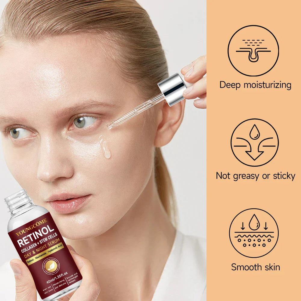 YOUNGCOME Retinol Collagen Serum – Firm, Hydrate & Smooth Skin